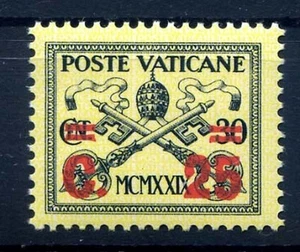 VATICAN - 1931 c. 25 of 30 "Yellow" NEW ** MNH - Picture 1 of 1