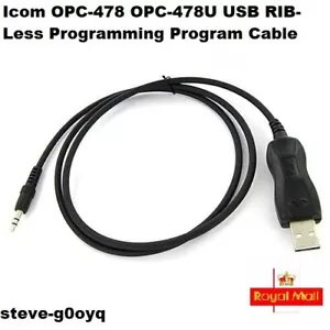 OPC-478U USB Programming Cable for Icom Radio IC-F IC-R IC-E IC-M IC-A IC-V - Foto 1 di 3