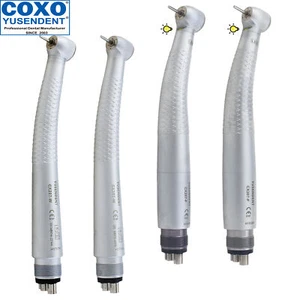COXO Manipolo Dentale Alta Velocità 4 Fori CX207-F LED Autoalimentazione CX207-W Non LED - Foto 1 di 52