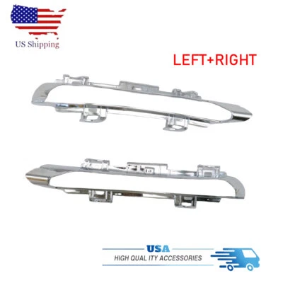 Moldura de luz antiniebla delantera izquierda + derecha para Mercedes-Benz CLS63 AMG S 2014-18 Foto 1 de 4