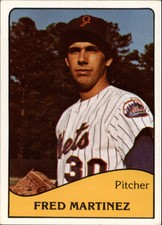 1979 Jackson Mets TCMA #24 Fred Martinez - NM-MT