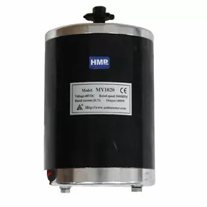 Elektro Motor 48V 1000W 3000 RPM MY1020 E Scooter / RC HMParts - Bild 1 von 2