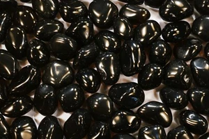 Apache Tears 1" Set di 4 Chakra Radice Lucida Guarigione Metafisica Pietra Reiki - Foto 1 di 3