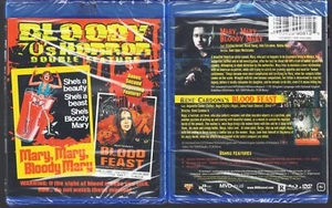 Bloody 70'S Horror Double Feature: MARY, MARY, BLOODY MARY + BLOOD FEAST - New - Picture 1 of 1
