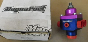 Regulador de presión de combustible de 4 puertos Magnafuel MP-9433, sin retorno, 4-12 PSI, -6 y 10 AN - Imagen 1 de 4