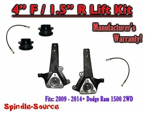 4" / 1.5" LIFT KIT FOR 2009 - 2018 Dodge Ram 1500 (2wd ONLY) HEMI / Non-Hemi - Foto 1 di 1