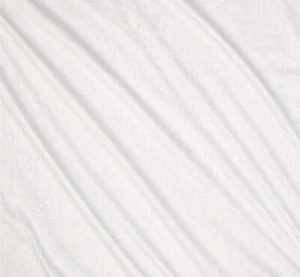 BOLT END 34 INCHES Hoffman White Snow Watercolor Bali Batik Cotton Quilt Fabric - Picture 1 of 1