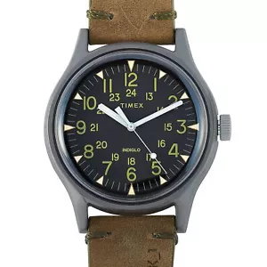 Reloj Timex MK1 40 mm Acero Inoxidable Gunmetal Oliva TW2R97000 - Imagen 1 de 5