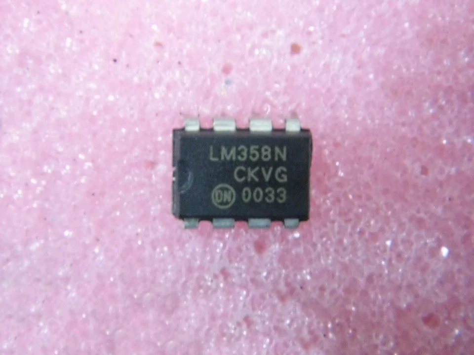 Lot x3: ci LM358N / ic LM 358 N ~ Dual Differential Input Operational Amp.(CI47)