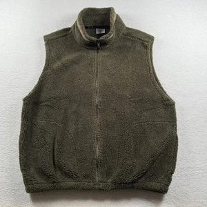 Columbia Boa Fleece Weste Herren Large olivgrün Stehkragen Sportbekleidung Outdoor - Bild 1 von 5