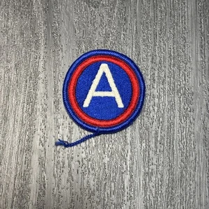 US Army WWII 3rd Army Vintage Embroidered Patch 2.25" - Picture 1 of 2