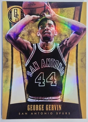 2013-2014 Panini Gold Standard #296 George Gervin /199 Spurs  🟡✨️ - Image 1 of 2