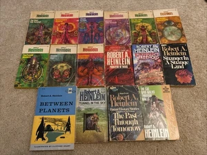 Robert Heinlein Books Lot of 16 Vintage Sci-Fi PB Paperback Day After Tomorrow - Imagen 1 de 22