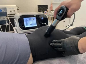 Máquina de terapia de ondas de choque neumática de 10 barras para aliviar el dolor de ondas de choque ED Spa - Imagen 1 de 16