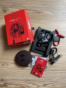 Under Armour Sport Wireless Heart Rate Kabelloser In-Ear Kopfhörer by JBL Black - Bild 1 von 1