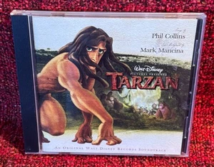 WALT DISNEY PICTURES PRESENT TARZAN CD Soundtrack - Phil Collins - ADULT OWNED - Picture 1 of 1