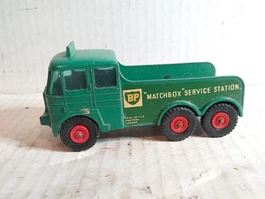 King Size Matchbox Lesney No. 12 Foden Breakdown Tractor Tow Truck BP - Picture 1 of 5
