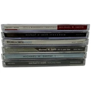 Michael W. Smith CD Lot - 6 CCM Albums Christian Worship Praise - Imagen 1 de 3