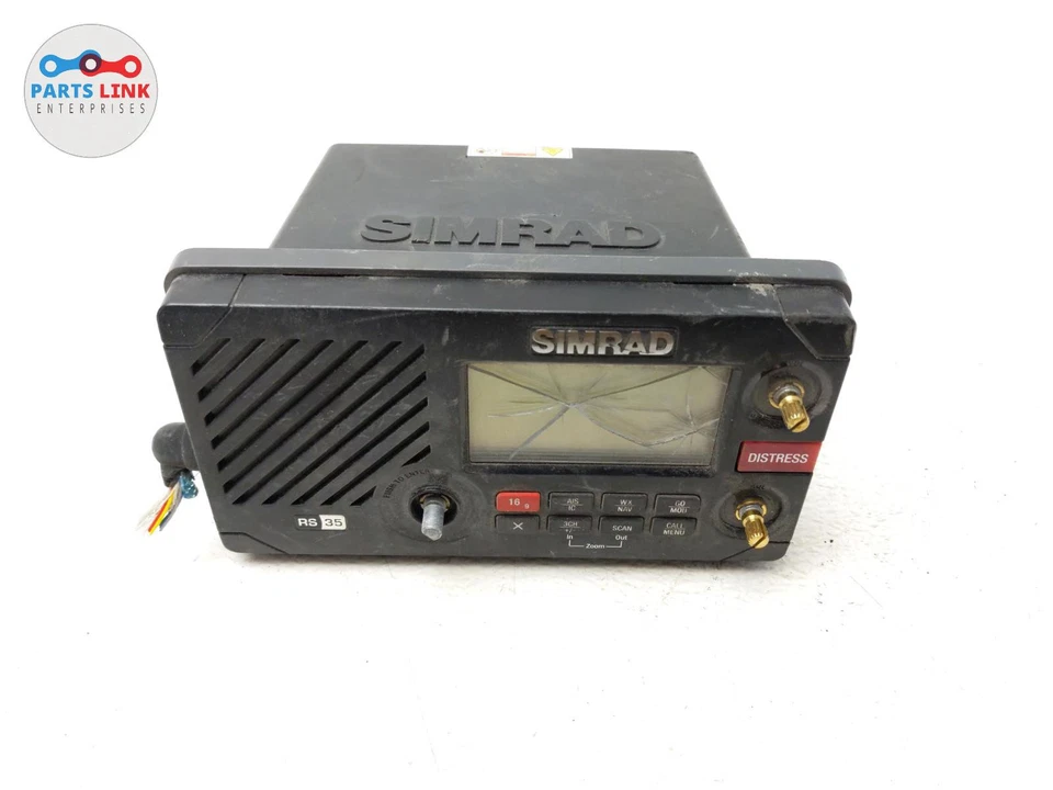 SIMRAD RS35 VHF BOAT MARINE RADIO STATION CLASS-D RECEIVER HEAD UNIT MODULE - Image 1 of 4