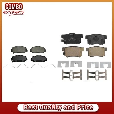 Juego de pastillas de freno de disco delanteras traseras para Acura RDX 2014-2018 Foto 1 de 4