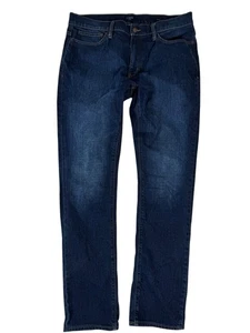 J.Crew Flex Blue Dark Wash Slim Denim Jeans Men's Size 36 X 34 - Picture 1 of 24