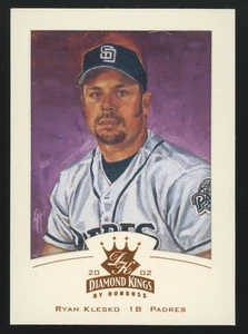 Ryan Klesko 2002 Donruss Diamond Kings lámina de bronce #25 - Padres de San Diego - Imagen 1 de 2