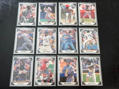 1991 ЛИСТ БЕЙСБОЛ ПРЕДВАРИТЕЛЬНЫЙ ПРОСМОТР НАБОР 1-26 НОЛАН РАЙАН БО ДЖЕКСОН МАТОВЫЙ +++ NMMT - Изображение 1 из 4