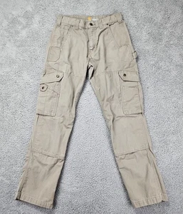 Carhartt Relaxed Fit Pantaloni Cargo Uomo 29x30 Khaki Ripstop Utility Abbigliamento da Lavoro - Foto 1 di 9