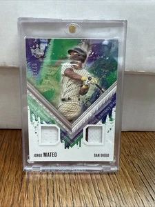 Jorge Mateo 2021 Panini Diamond Kings Baseball Dual Patch Card Pinstripe 02/99 - Bild 1 von 3