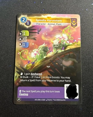 Spindle Harvesters Yzmir Overpowered Effect Unique Altered TCG NM - Image 1 of 2