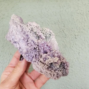 Traubenachat Lila Freeform | Botryoidaler Chalcedon | 270 Gramm - Bild 1 von 10