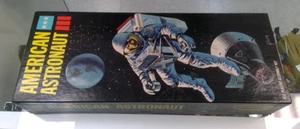 Kit modelo Aurora American Astronaut 1967 caja e instrucciones solo sin modelo - Imagen 1 de 9