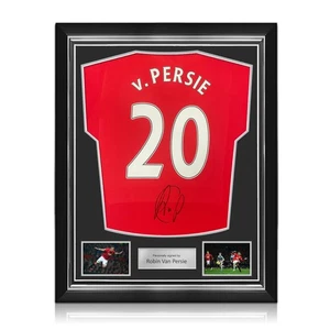 Robin Van Persie Signed Original Manchester United 2014-15 Shirt. Superior Frame - Picture 1 of 5