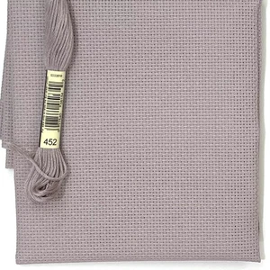 Wichelt Permin Cross Stitch 16 count Aida Pink Sand 18" x 25" embroidery 355 280 - Picture 1 of 1