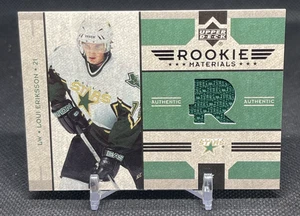 2007 Upper Deck Ice Hockey Rookie Materials Loui Eriksson #RM-LE - Picture 1 of 2