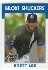 2016 Biloxi Shuckers (Double A-Milwaukee Brewers) Brett Lee