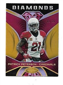 2019 Certified Diamonds Mirror Gold Parallel-Patrick Peterson-Limited #23 of 25