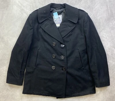 Vintage DSCP Quarterdeck Collection Men's US Navy  Pea Coat Size 16R - Image 1 of 4
