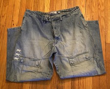 Parasuco Urban Innovations Street Culture Jeans Mens 42/32 100% Cotton FREE SHIP