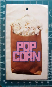 Pop Corn  ADESIVO STICKER VINTAGE NEW ORIGINAL - Bild 1 von 2