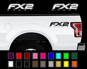 Fx2 SPORT Decal Set Fits: Ford F-150 F-250 Truck Bedside Vinyl Stickers - Picture 1 of 2