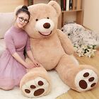 Big Teddy Bear Stuffed Animals with Footprints Plush Toy for Girlfriend 51 in...