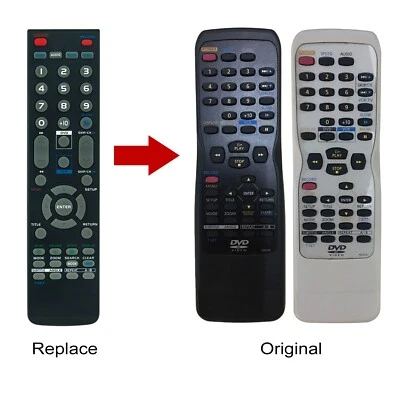 NA270 Replace Remote for Sylvania DVD VCR DCD2203 SSD800 DVC800C DVC850C SSD803 - Image 1 of 4