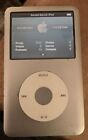 iPod Classic 6th Gen Silver (160 GB) A1238 Good Used 5753 Songs Pixels JAZZ!!
