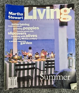 Vtg 1993 Martha Stewart Living Magazine Issues June July #14 With Recipe Cards - Picture 1 of 8