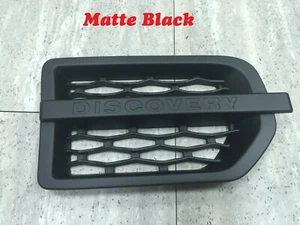 Performance Side Vent Grille W/DISCOVERY Fence For 04-09 Discovery 3 L319 BLACK - Picture 1 of 1