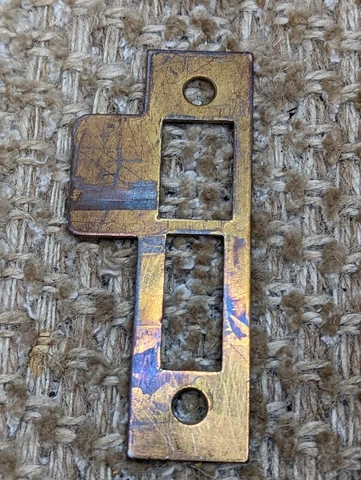 Antique Steel Strike Plate For Mortise Lock Cover