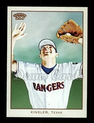 2009 Topps 206 #282 Ian Kinsler Rangers 8 - NM/MT - Image 1 of 1