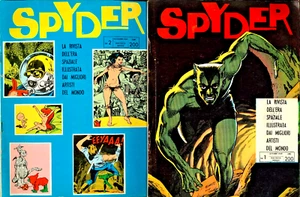 SPYDER fantascienza a fumetti-COLLEZIONE COMPLETA 4 NUMERI -OTTIME CONDIZIONI - Foto 1 di 12