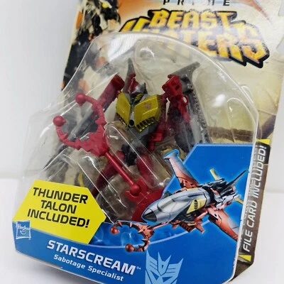 STARSCREAM Transformers Prime BEAST HUNTERS Commander Class Decepticon 2012 NOVO - Imagem 1 de 4